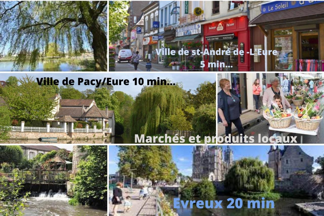 Gite La Fontaine -Cozy-1H De Paris -Jacuzzi Privatif La Boissiere  Dış mekan fotoğraf