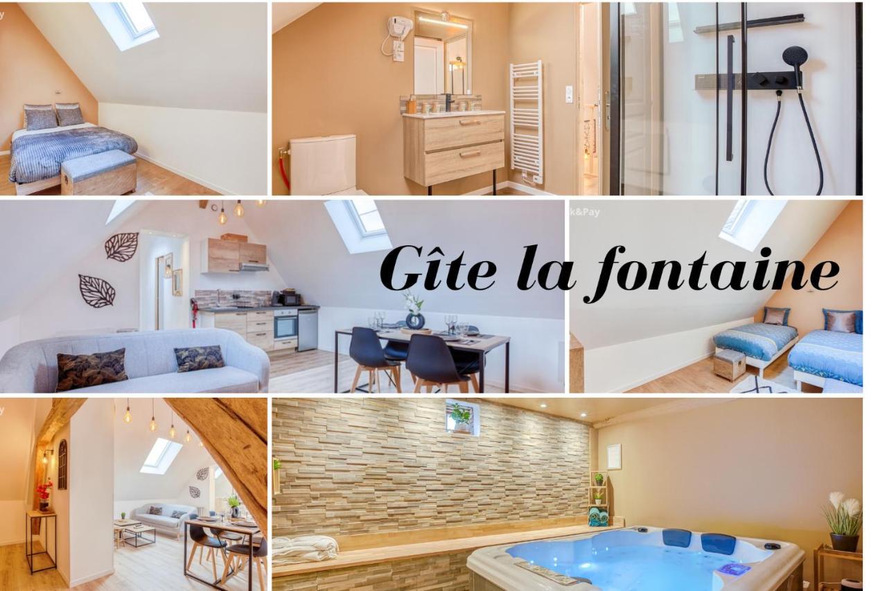 Gite La Fontaine -Cozy-1H De Paris -Jacuzzi Privatif La Boissiere  Dış mekan fotoğraf